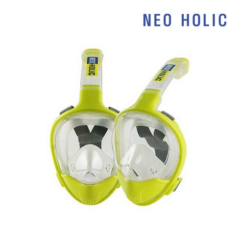 네오홀릭 카이 스노클링 마스크, 라임그린