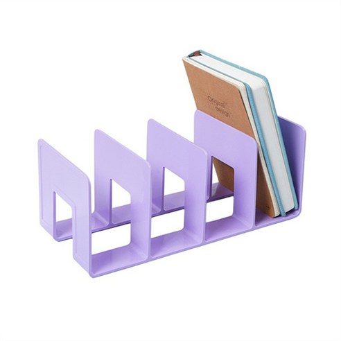 마구와구 퍼스널컬러 4단 책꽂이 HG218, 퍼플