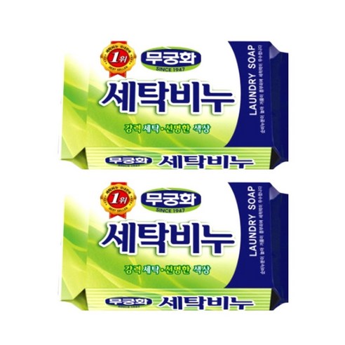 무궁화 전통 세탁비누, 230g, 12개