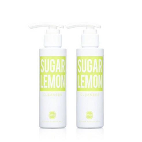 원더바스 레몬청 클렌저 슈가레몬 120ml 2개B, 2개