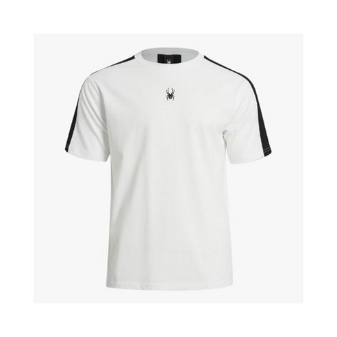 스파이더 공용 컬러블록 반팔 티셔츠 SPIMCNRS305UWHTCW 169745