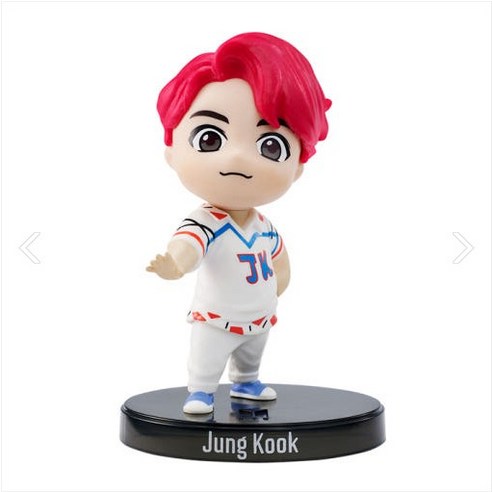 정국 방탄소년단 피규어 BTS 미니 피규어 컬렉션 장식용 아트토이, 1개
