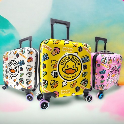 우리 아이 첫 여행, 덕덕 18인치 기내용 캐리어와 함께!