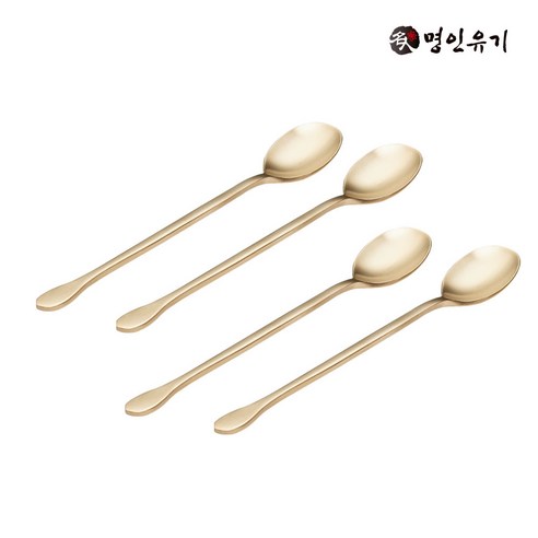 명인 방짜유기 티스푼, 당신의 티타임을 예술로 승화시키다