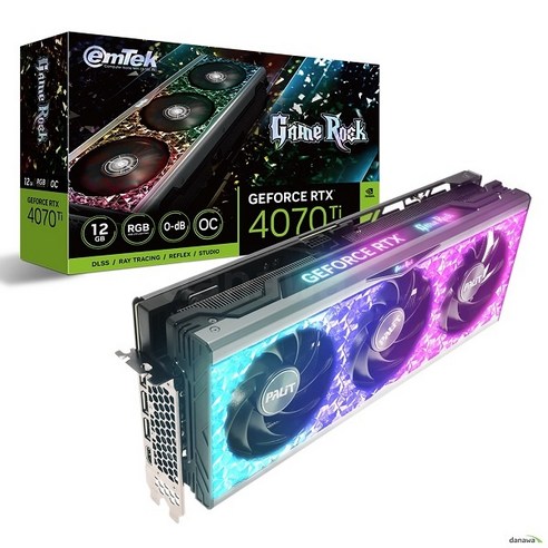 이엠텍 지포스 RTX 4060 Ti MIRACLE WHITE D6 8GB