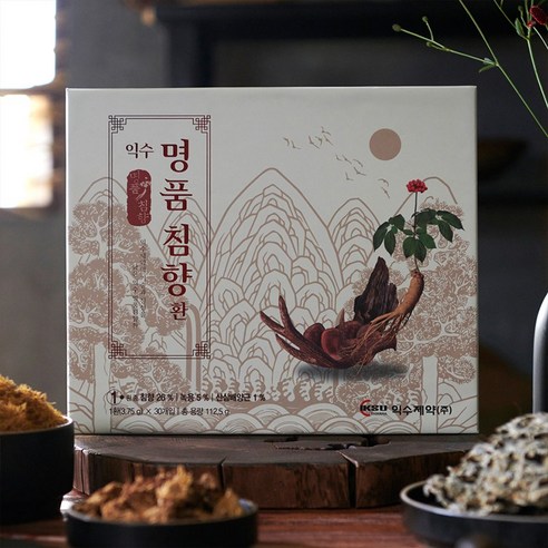 익수 명품 침향환 30p, 1개, 112.5g