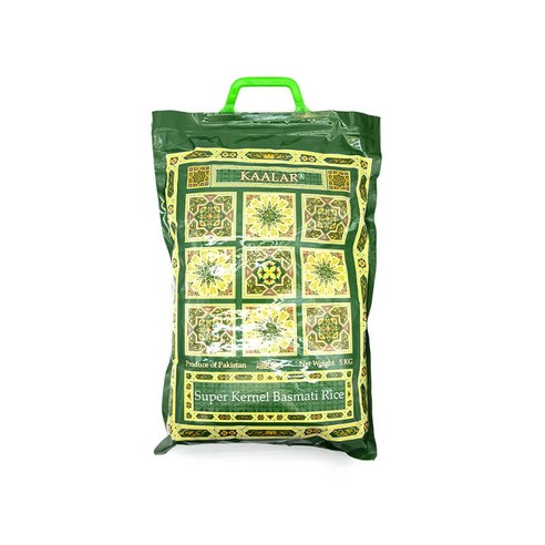 KAALAR-SUPER KERNEL BASMATI RICE 5KG, 5kg, 1개 - 백미 | 쿠팡