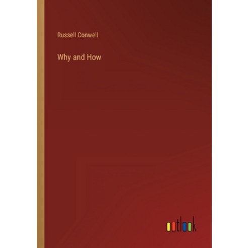(영문도서) Why and How Paperback, Outlook Verlag, English, 9783368140960