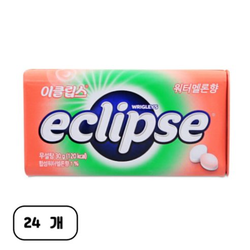 이클립스 워터멜론 하드캔디, 24개, 30g