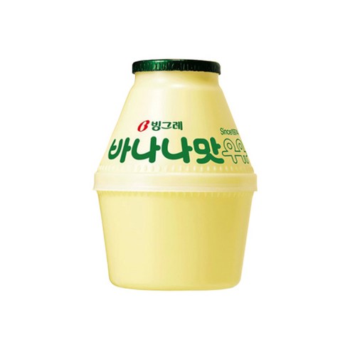 빙그레 바나나맛 우유 바나나우유 240ml x 12, 12개