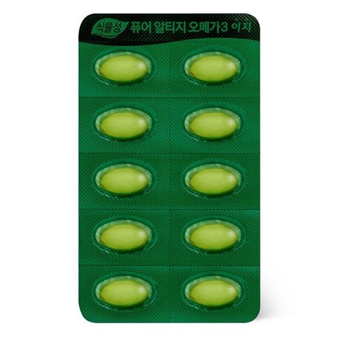 작은 캡슐로 시작하는 산뜻한 혈행 건강, 고려은단 식물성 퓨어 알티지 오메가3 이지