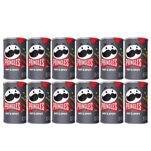 프링글스 매운맛 53g x12입, 12개