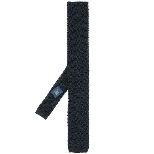 Polo Ralph Lauren 니트 실크 넥타이: 섬세한 남성을 위한 푸른빛 예술 폴로넥타이