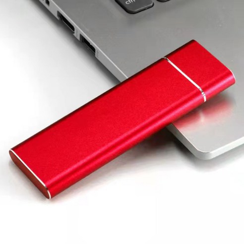 SSD TYPE-C 모바일 하드 디스크 외장 하드 드라이브10TB 8TB6TB 4TB 2TB 1TB, 빨간색