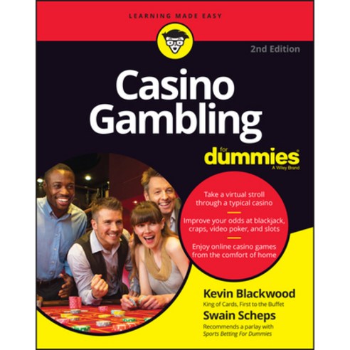 (영문도서) Casino Gambling for Dummies Paperback, English, 9781119873129
