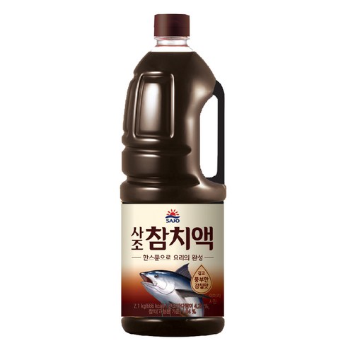 사조 참치액, 1.8L, 4개