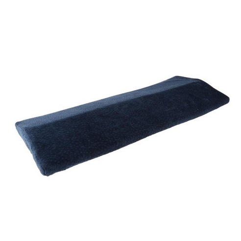 정형외과 기억 거품 요추 지지대 쐐기 베개 침대 잠자는 방석 패드, 블루, 메모리 폼