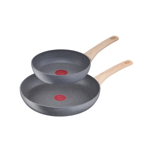 테팔 내츄럴포스 인덕션 프라이팬 2종세트, 팬 22CM +팬 28CM