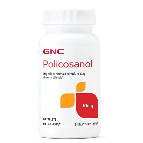 GNC 지앤씨 폴리코사놀 10mg 60정, 1개, 60