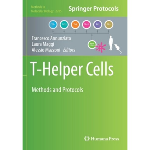 (영문도서) T-Helper Cells: Methods and Protocols Paperback, Humana, English, 9781071613139