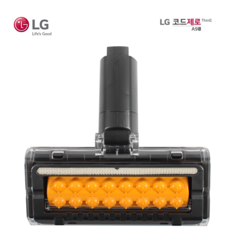 lg무선청소기 LG 정품 코드제로 A9 A9S T9 P9 무선청소기 침구 브러쉬 흡입구 노즐 헤드, 1개