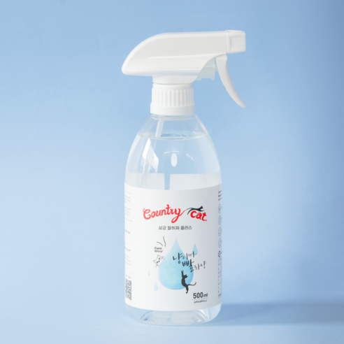 컨트리캣 무색 무향 살균소독 냄새제거제, 1개, 500ml