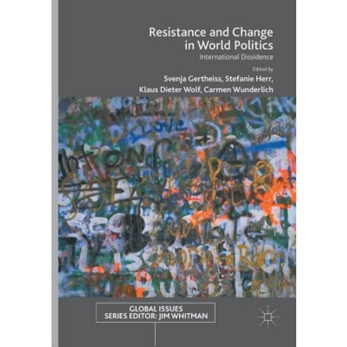 (영문도서) Resistance and Change in World Politics: International Dissidence Paperback, Palgrave MacMillan, English, 9783319844015