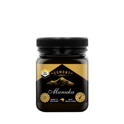 하이웰 프리미엄 마누카 허니 UMF 25+ 250g 4개 뉴질랜드 마누카꿀 마누카꿀umf25 12 에그몬트 UMF 25+ MGO 1200+ 마누카꿀 250g, 1개