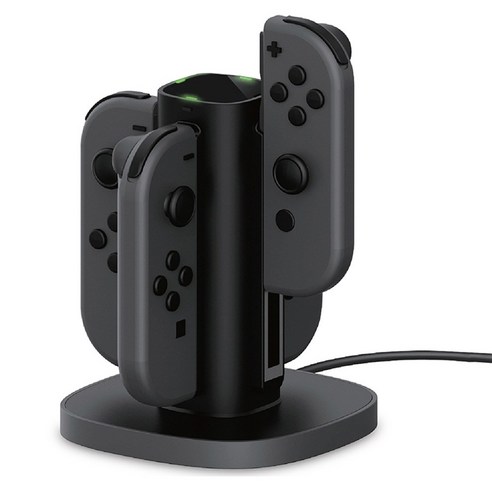 조이트론 지금 한정 판매! 닌텐도 스위치의 완벽 파트너, 조이콘 LED 차징 도크 충전기 닌텐도스위치조이콘충전