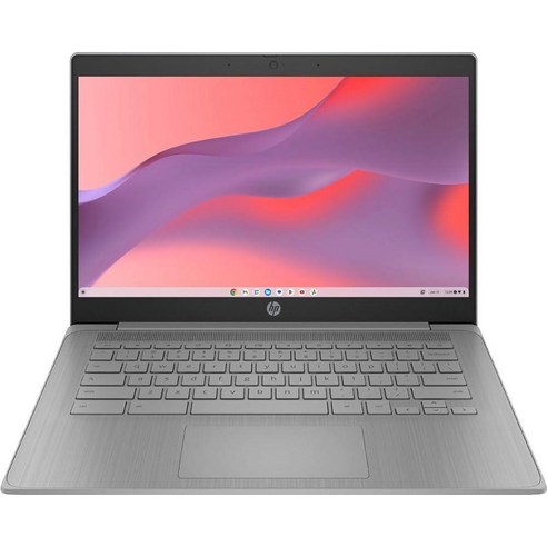 HP 2023 크롬북 노트북 14인치 디스플레이 인텔 셀러론 N4120 프로세서 4GB RAM 64GB eMMC UHD 그래픽 600 Wi-Fi 블루투스 크롬 OS, 4GB RAM | 64GB eMMC