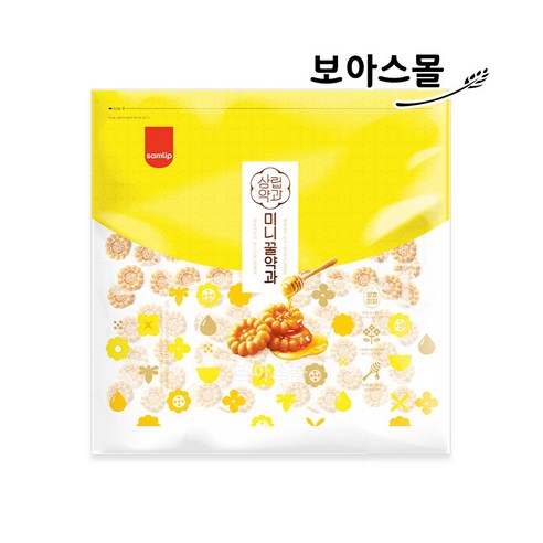 삼립 미니꿀약과 1kg, 6개