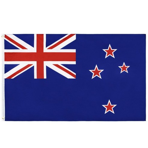 뉴질랜드 국기 세계국기 New Zealand flag world 오세아니아 호주 어학연수 워킹홀리데이, 150x90cm, 1개, 혼합색상 스위스국기 Best Top5