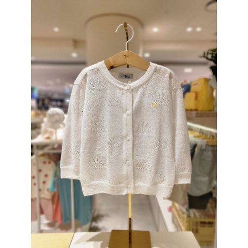 [블루독베이비 10] 23SS (IV) 써니썸머가디건 HK 4331420001