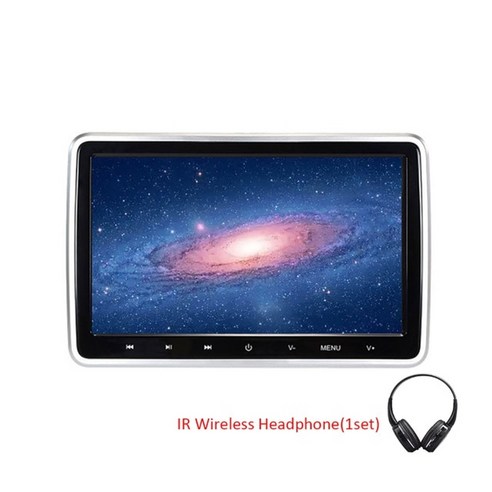 자동차 후석 뒷자석 모니터 카니발 올뉴카니발 카니발하이리무진 팰리세이드 미디어 플레이어, 이어폰으로