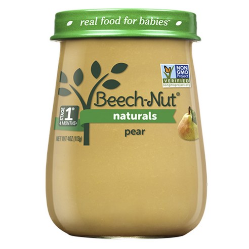 비치넛 과일퓨레 113g, 1개, Pear (배)