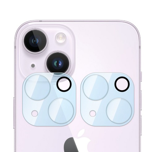 투에이비 휴대폰 풀커버형 카메라 강화유리 SET, 2개