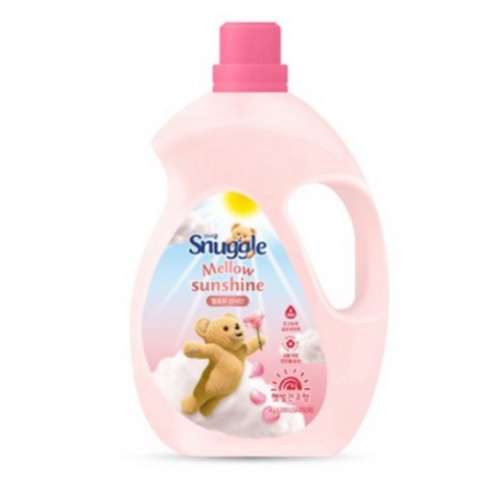 스너글 햇빛건조향 멜로우 선샤인 섬유유연제, 2개, 4L