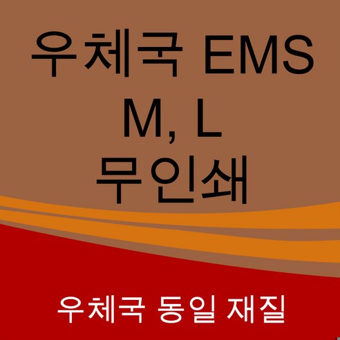 우체국 이사짐 EMS 택배 박스, EMS L사이즈 540*390*340, 20매, 1개