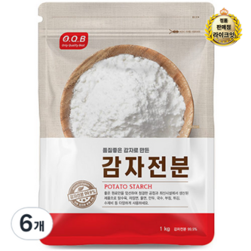 라이크잇 오큐비 감자전분, 1kg, 66개