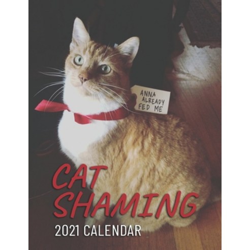 Shaming Cat: 2021 Wall Calendar - Mini Calendar 8.5"x11" 12 Months Paperback, Independently Published, English, 9798556255920