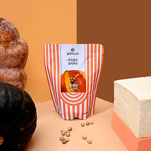 송테이스트 해조미 비건 국수: 두부 품은 호박 국수로 만나는 건강하고 맛있는 식탁 두부품은호박국수