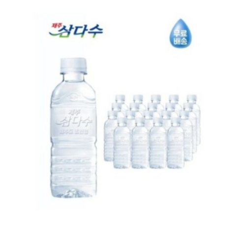 제주삼다수 그린, 330ml, 34개