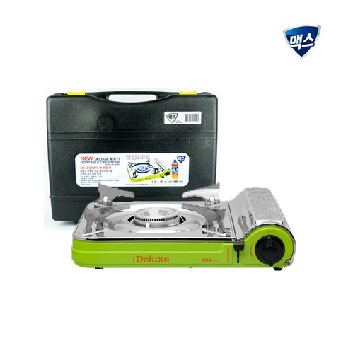 맥스 가스렌지 MS-3500S 휴대용 캠핑버너 불판 부르스타 가스버너, 1개