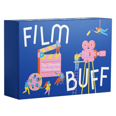 (영문도서) Film Buff: The Ultimate Movie Quiz Paperback, Smith Street Gift, English, 9781922754677