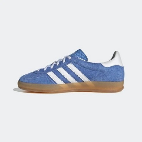 아디다스 우먼스 가젤 인도어 블루 퓨전 클라우드 화이트 (W) Adidas Gazelle Indoor Blue Fusion Cloud White