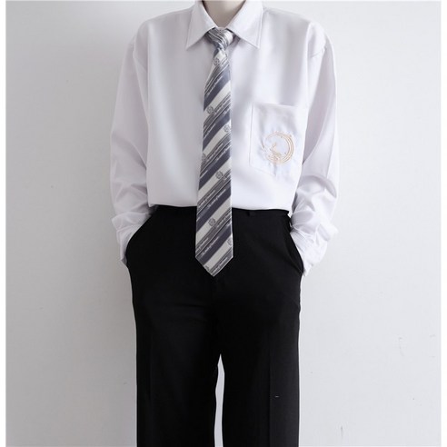 DK 유니폼 셔츠 남여 루즈핏 청년 캐주얼 반복세트 패션 반팔 셔츠