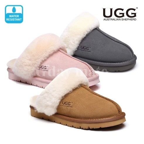 AS UGG 에버어그 남녀공용 머핀 방수 양털 어그슬리퍼 3컬러 15564 양모 양털슬리퍼 호주정품