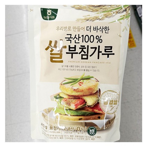 농협식품 국산 100% 쌀 부침가루, 1개, 450g