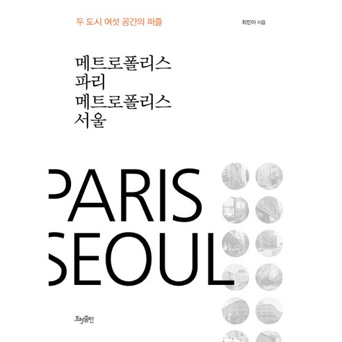 메트로폴리스 파리 메트로폴리스 서울:두 도시 여섯 공간의 퍼즐, 효형출판