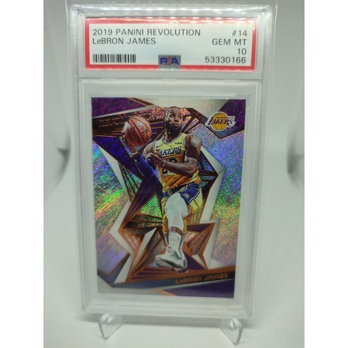 2019 Panini Revolution PSA10 르브론 제임스 Lebron NBA등급카드 던전앤파이터아트북